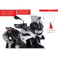 CUPOLINO TOURING PUIG COMPATIBILE PER BMW F 750 GS 2018 > 2024 FUME CHIARO 3769H