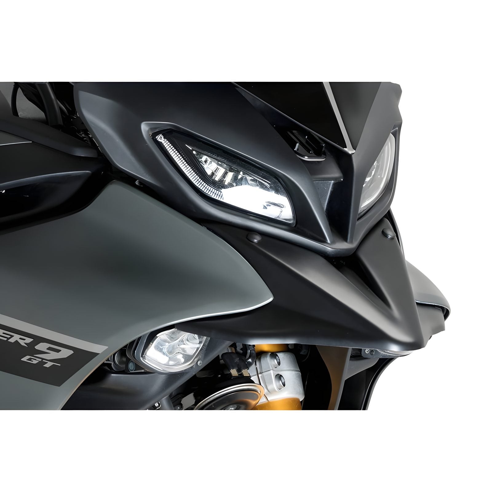 ESTENSIONE DEL BECCO PUIG COMPATIBILE PER YAMAHA TRACER 9 900 GT 2021 > 2024 NERO 3837J
