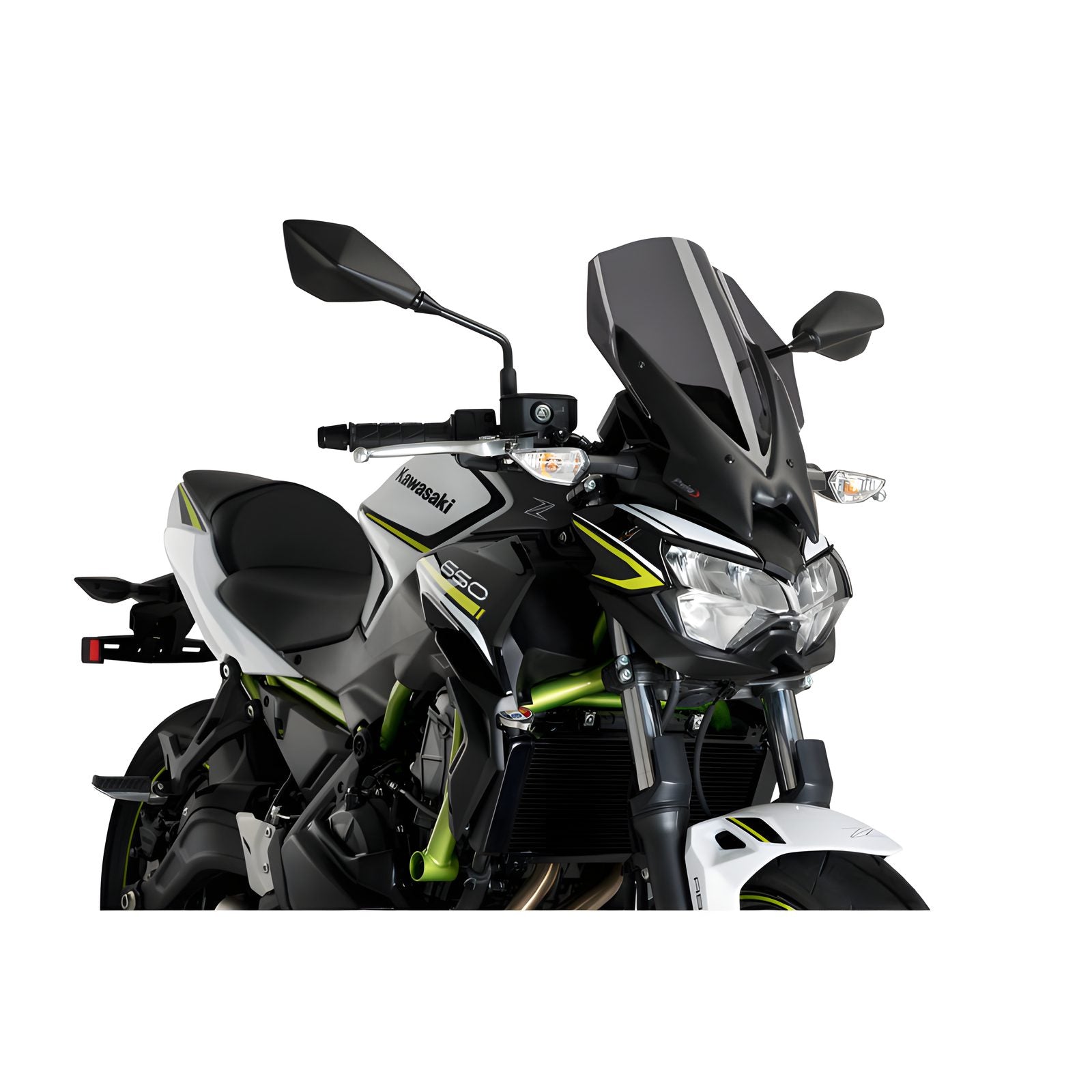 CUPOLINO NAKED N.G. TOURING PUIG COMPATIBILE PER KAWASAKI Z 650 2025 FUME SCURO 3865F