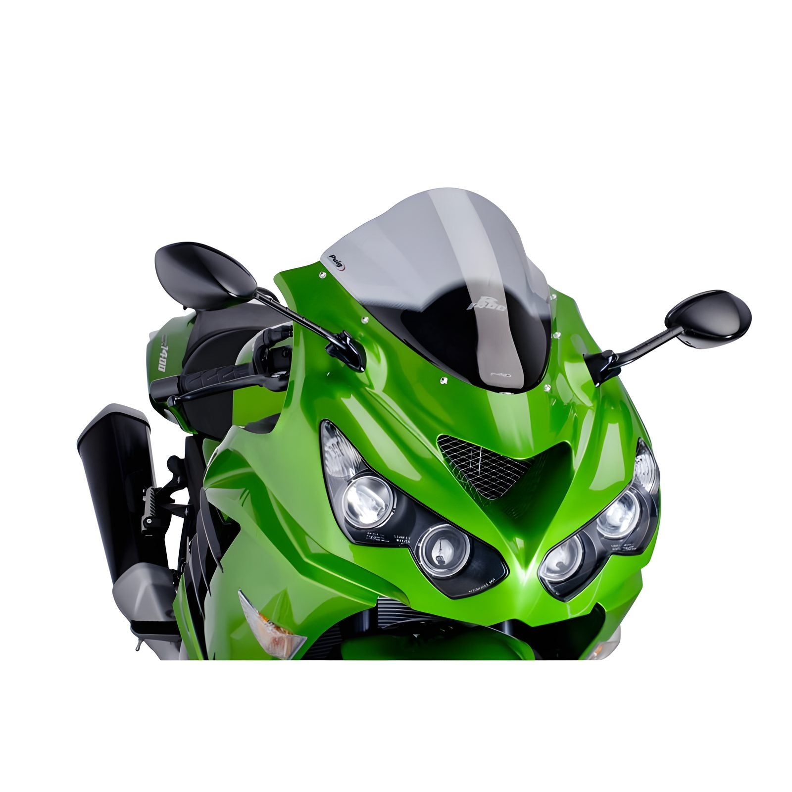 CUPOLINO RACING PUIG COMPATIBILE PER KAWASAKI ZZR 1400 2006 > 2007 FUME CHIARO 4057H