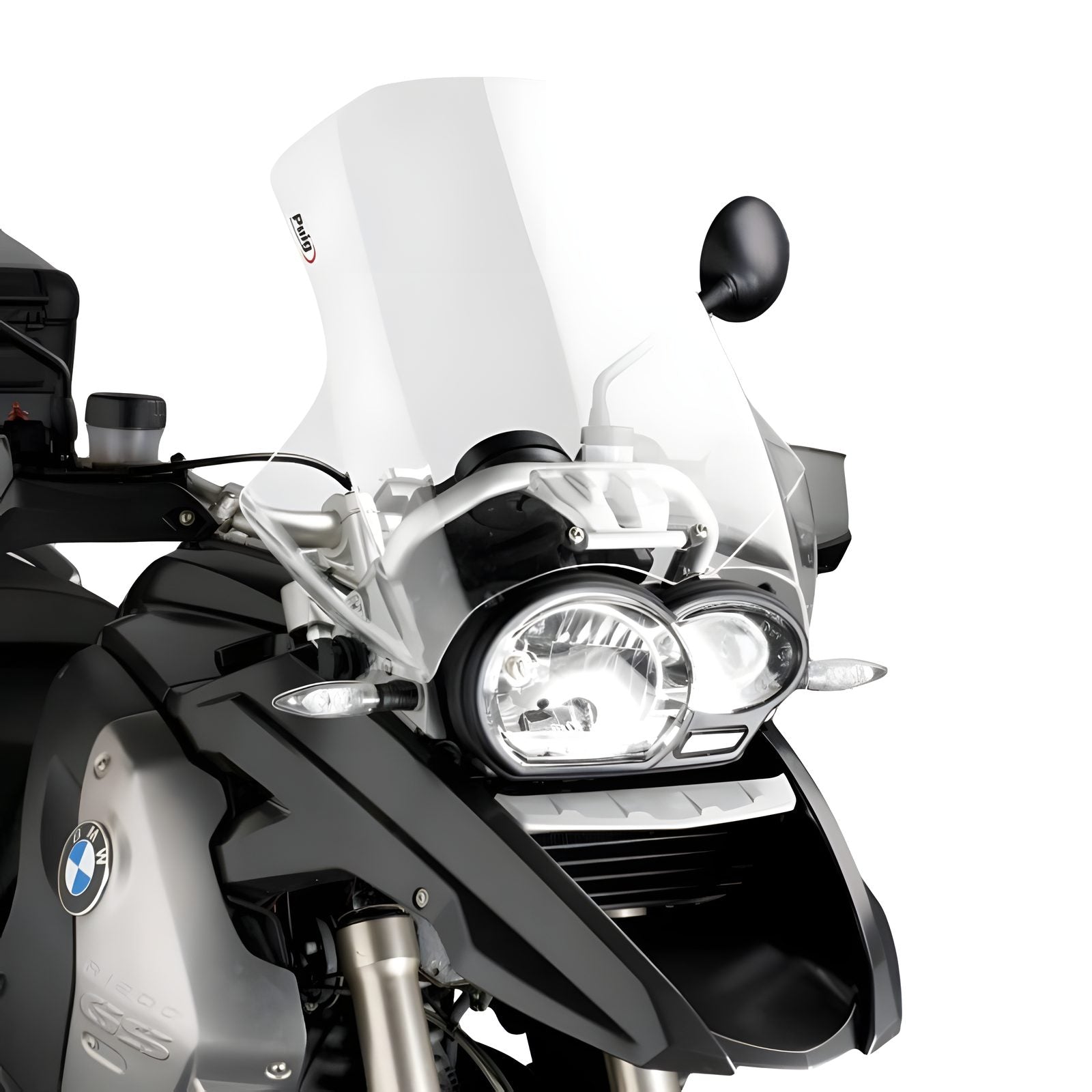 CUPOLINO TOURING PUIG COMPATIBILE PER BMW R 1200 GS 2004 > 2007 TRASPARENTE 4331W