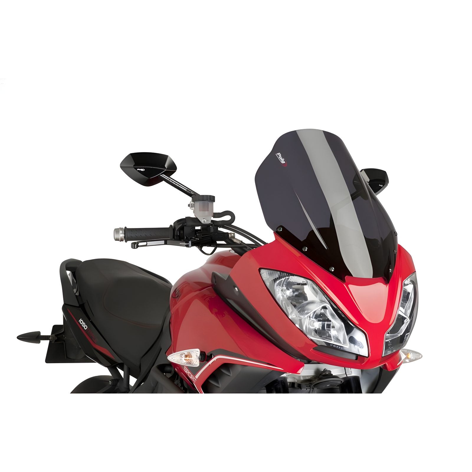 CUPOLINO TOURING PUIG COMPATIBILE PER TRIUMPH TIGER 1050 2007 > 2013 FUME SCURO 4359F