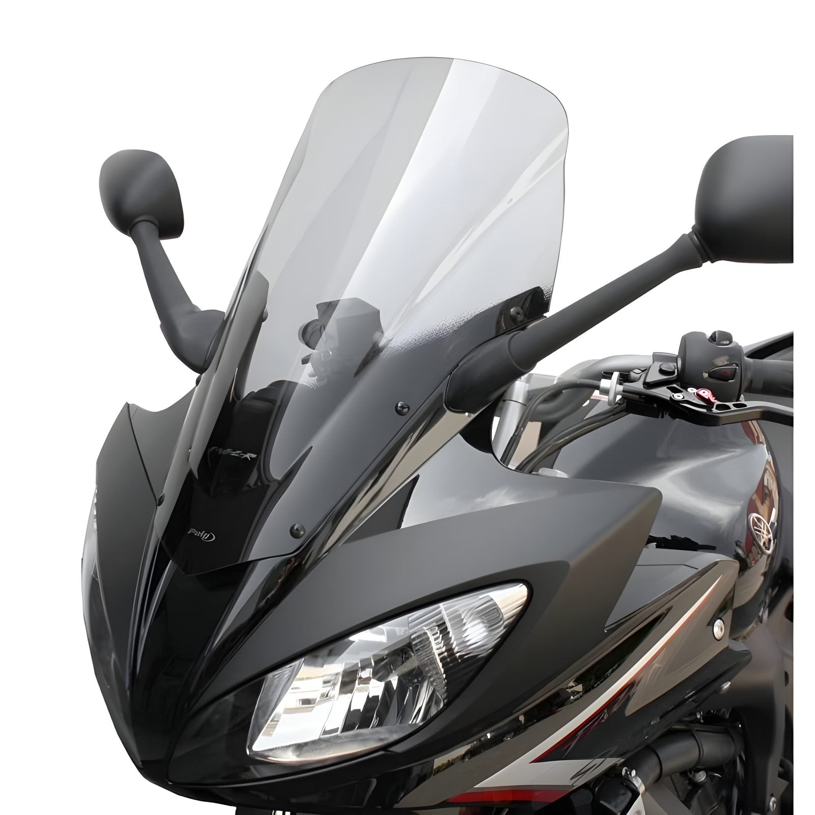 CUPOLINO TOURING PUIG COMPATIBILE PER YAMAHA FZ6 600 FAZER S2 2007 > 2010 FUME CHIARO 4367H