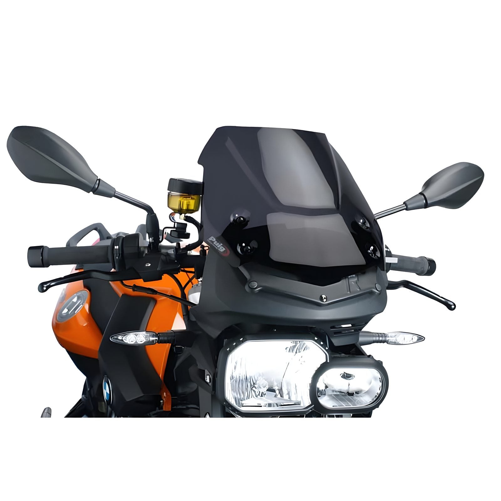 CUPOLINO NAKED N.G. SPORT PUIG COMPATIBILE PER BMW F 800 R 2009 > 2014 FUME SCURO 5051F