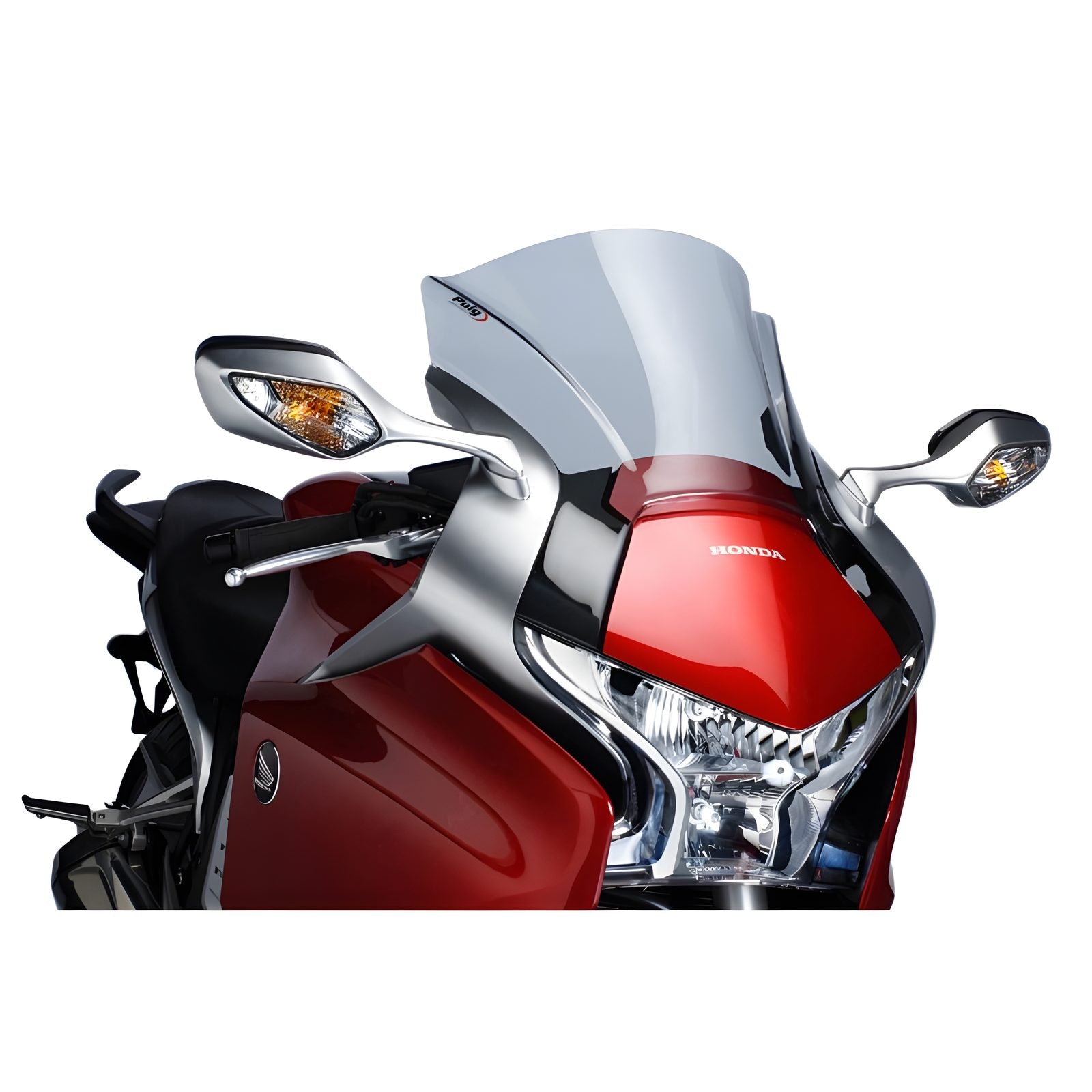 CUPOLINO Z-RACING PUIG COMPATIBILE PER HONDA VFR 1200 F 2010 > 2016 FUME CHIARO 5251H