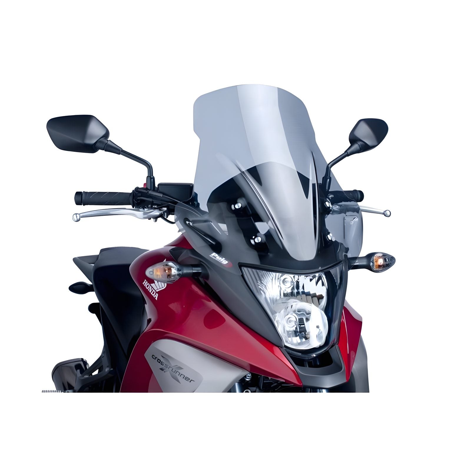 CUPOLINO TOURING PUIG COMPATIBILE PER HONDA CROSSRUNNER 800 2011 > 2014 FUME CHIARO 5639H