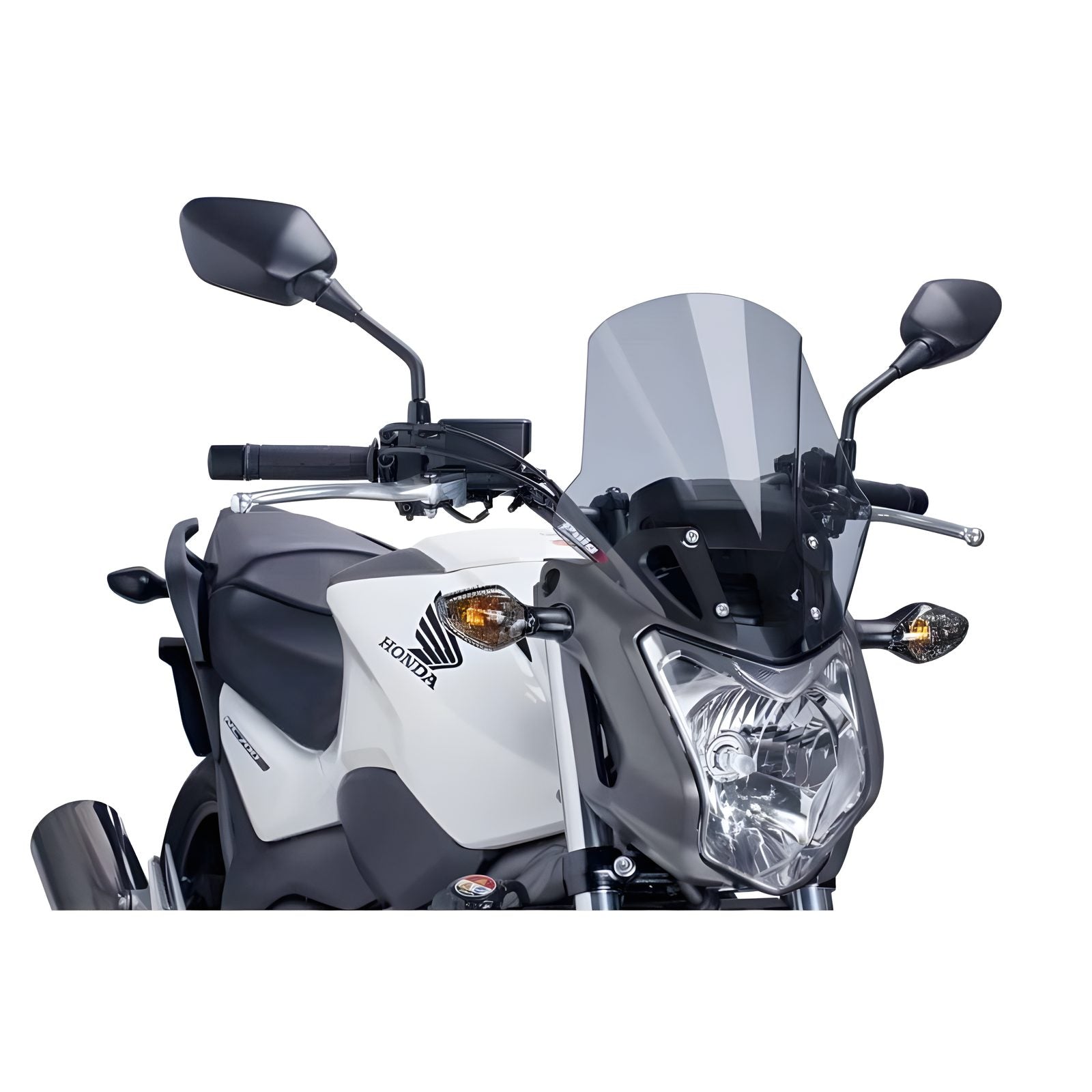 CUPOLINO TOURING PUIG COMPATIBILE PER HONDA NC 700 S 2012 > 2013 FUME CHIARO 5991H