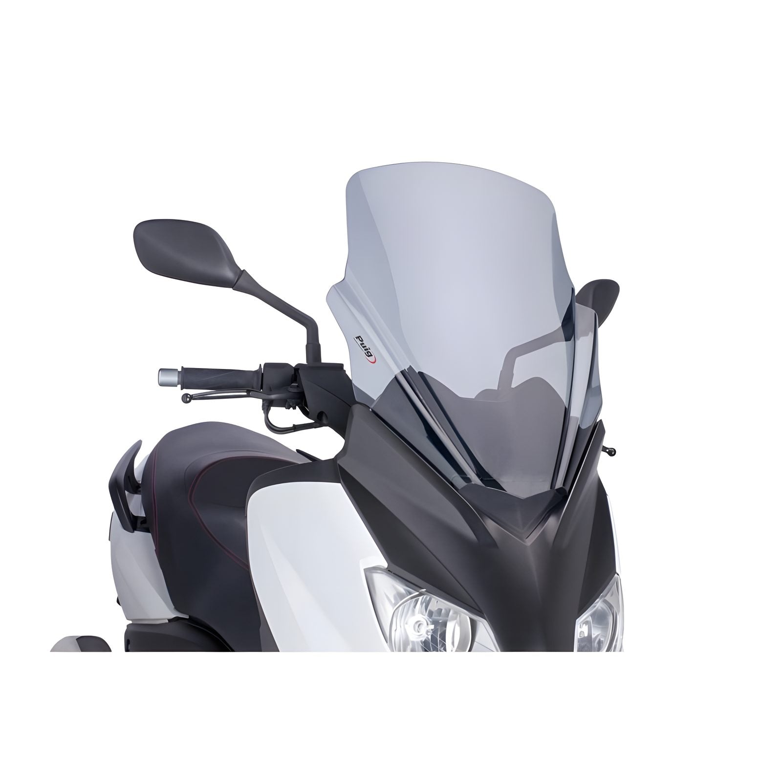CUPOLINO V-TECH LINE TOURING PUIG COMPATIBILE PER YAMAHA X-MAX 125 2010 > 2013 FUME CHIARO 6259H