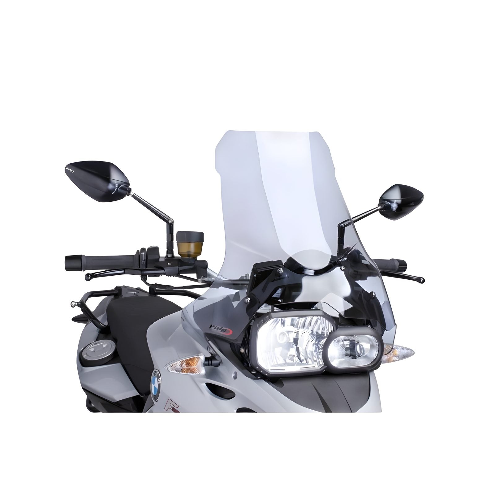 CUPOLINO TOURING PUIG COMPATIBILE PER BMW F 700 GS 2012 > 2015 TRASPARENTE 6365W