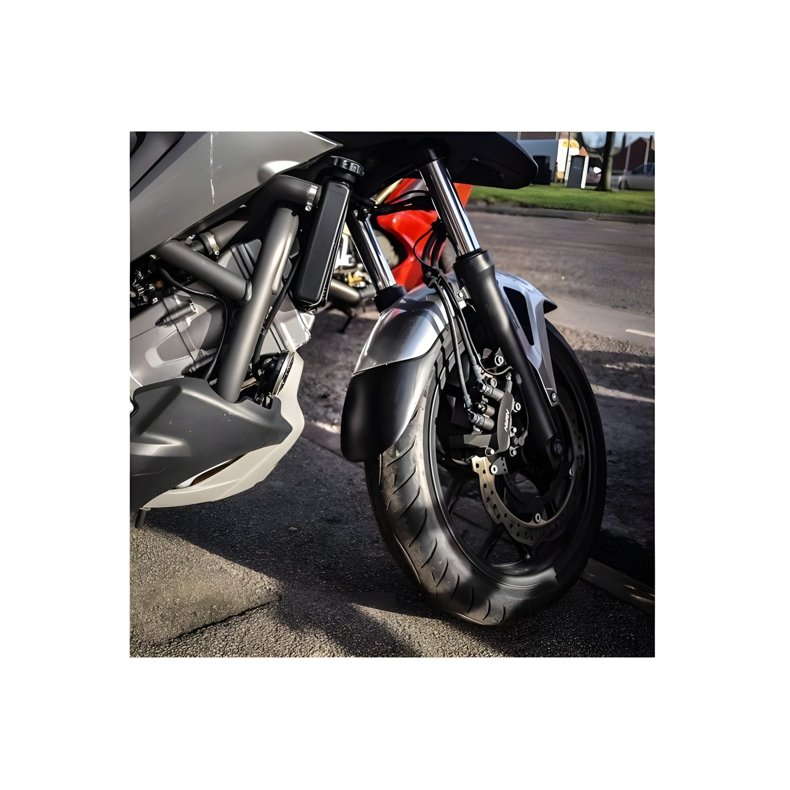 ESTENSIONE PARAFANGO ANTERIORE PUIG COMPATIBILE PER HONDA NC 700 X 2012 > 2013 NERO OPACO 6418N
