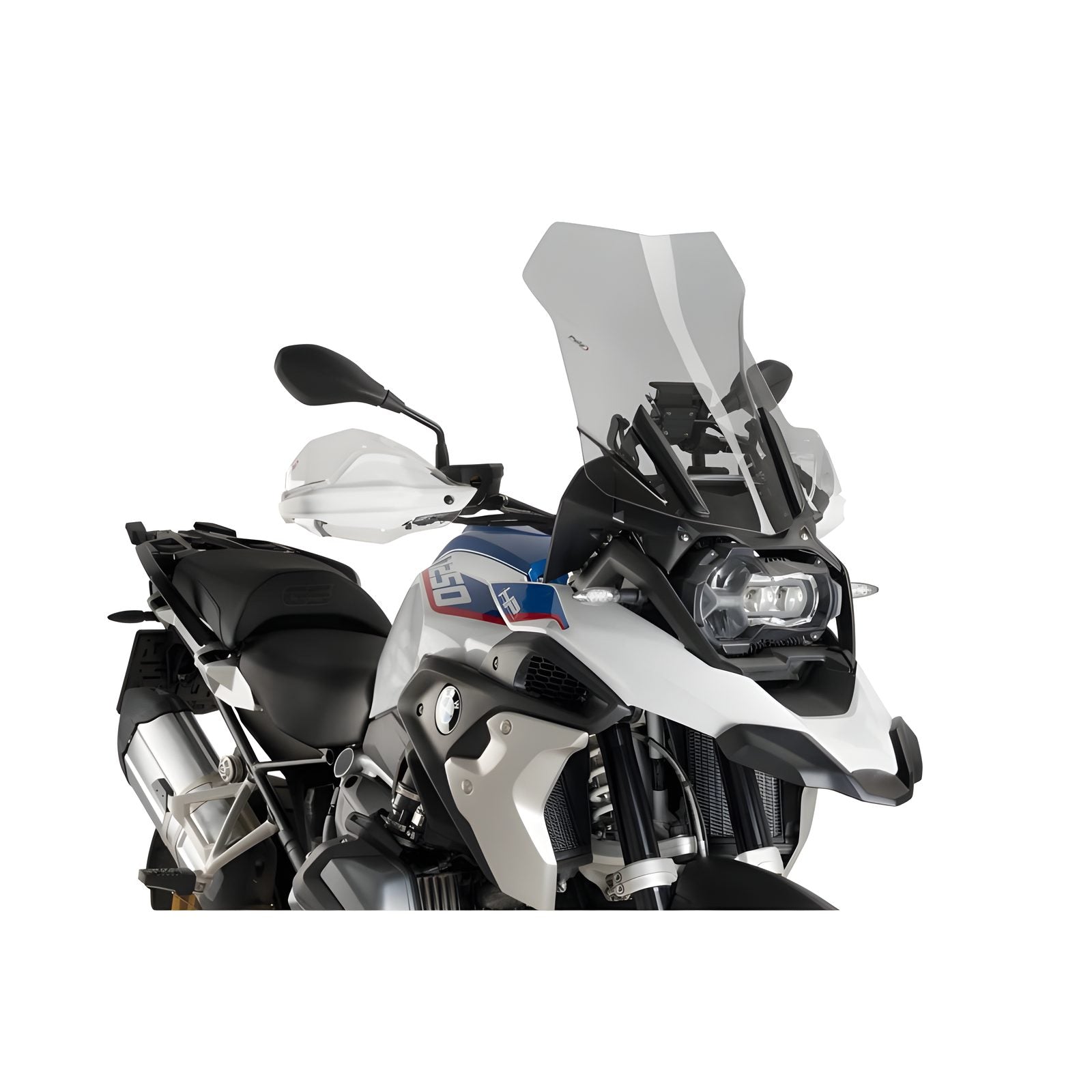 CUPOLINO TOURING PUIG COMPATIBILE PER BMW R 1250 GS RALLYE 2021 > 2023 FUME CHIARO 6486H