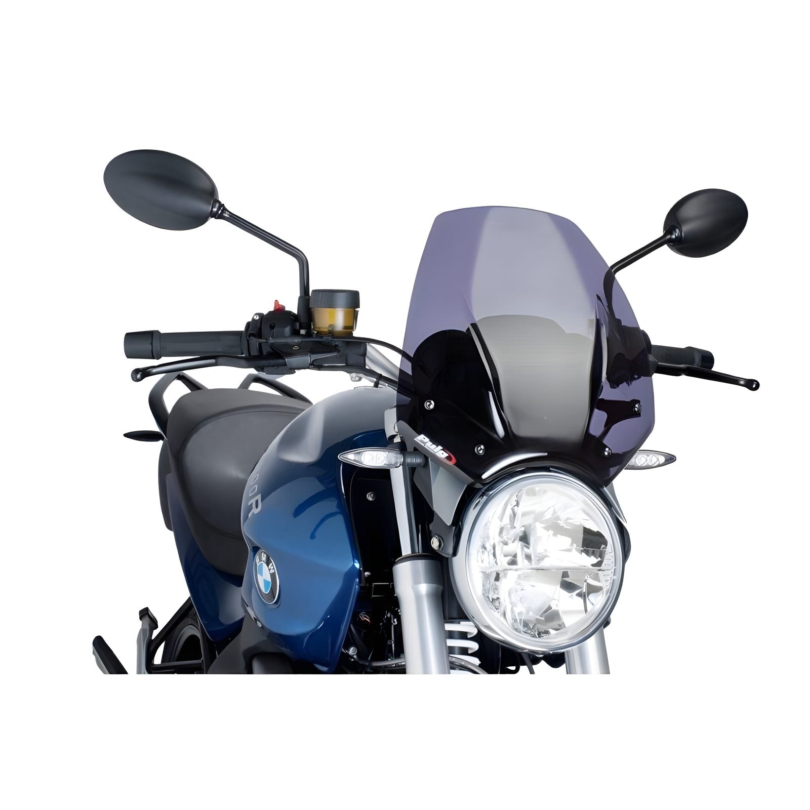 CUPOLINO NAKED N.G. SPORT PUIG COMPATIBILE PER BMW R 1200 R 2006 > 2010 FUME SCURO 6488F
