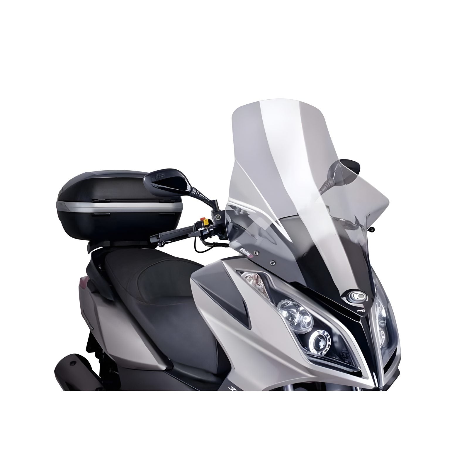 CUPOLINO V-TECH LINE TOURING PUIG COMPATIBILE PER KYMCO DOWNTOWN 300i 2009 > 2023 TRASPARENTE 6790W