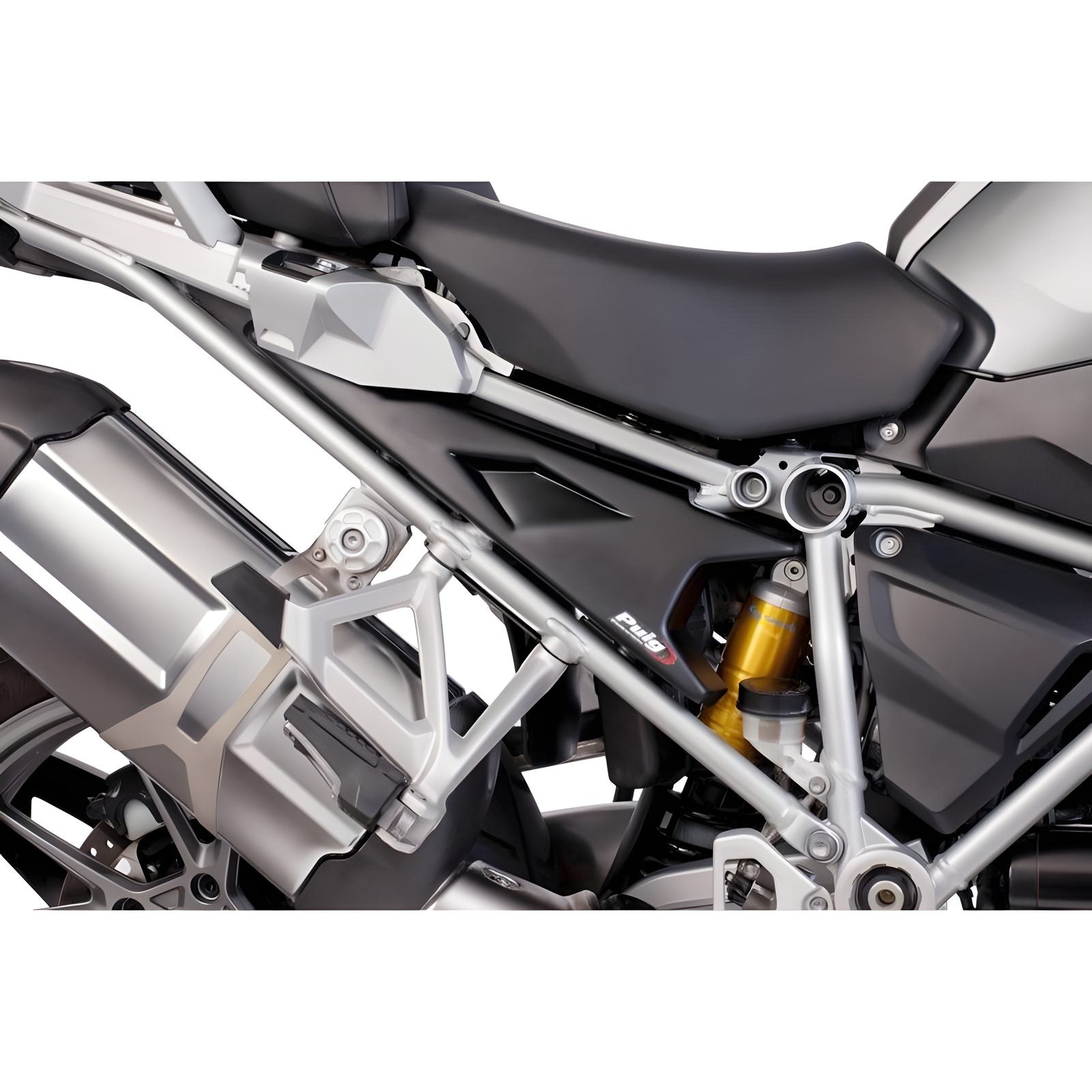 PANNELLI LATERALI PUIG COMPATIBILE PER BMW R 1250 GS ADVENTURE 2018 > 2024 NERO OPACO 6805J
