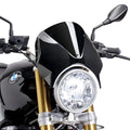CUPOLINO RETRO PUIG COMPATIBILE PER BMW R NINE T 1200 2017 > 2024 NERO 7012N