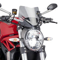 CUPOLINO NAKED N.G. SPORT PUIG COMPATIBILE PER DUCATI MONSTER 821 2018 > 2020 FUME CHIARO 7013H
