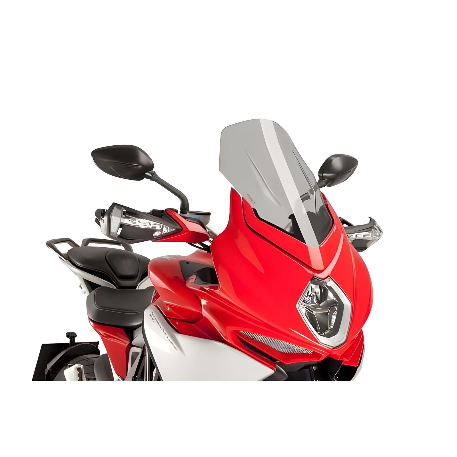 CUPOLINO TOURING PUIG COMPATIBILE PER MV AGUSTA TURISMO VELOCE 800/LUSSO 2014 > 2023 FUME CHIARO 7017H