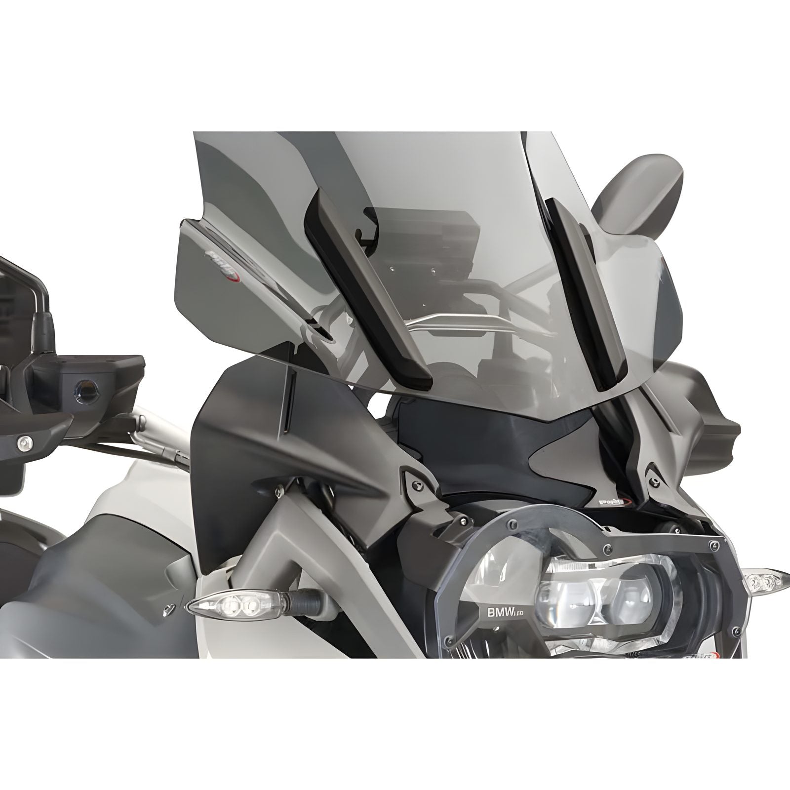 DEFLETTORE AGGIUNTIVO PUIG COMPATIBILE PER BMW R 1200 GS ADVENTURE 2014 > 2015 FUME SCURO 7550F