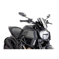 CUPOLINO NAKED N.G. SPORT PUIG COMPATIBILE PER DUCATI DIAVEL 1200 2014 > 2016 FUME SCURO 7592F