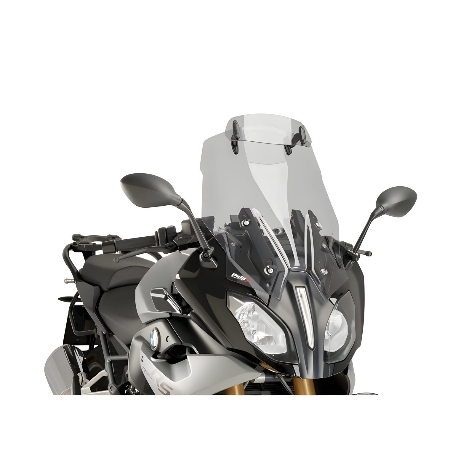 CUPOLINO TOURING PLUS-VISIERA PUIG COMPATIBILE PER BMW R 1200 RS 2015 > 2016 FUME CHIARO 7618H