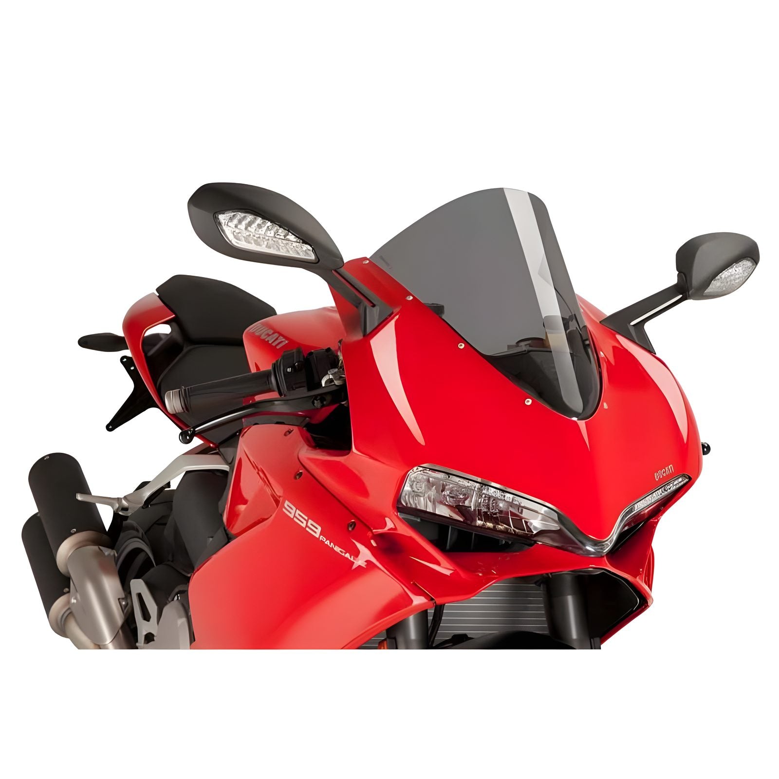 CUPOLINO R-RACER PUIG COMPATIBILE PER DUCATI PANIGALE 1299/S 2015 > 2017 FUME SCURO 7621F
