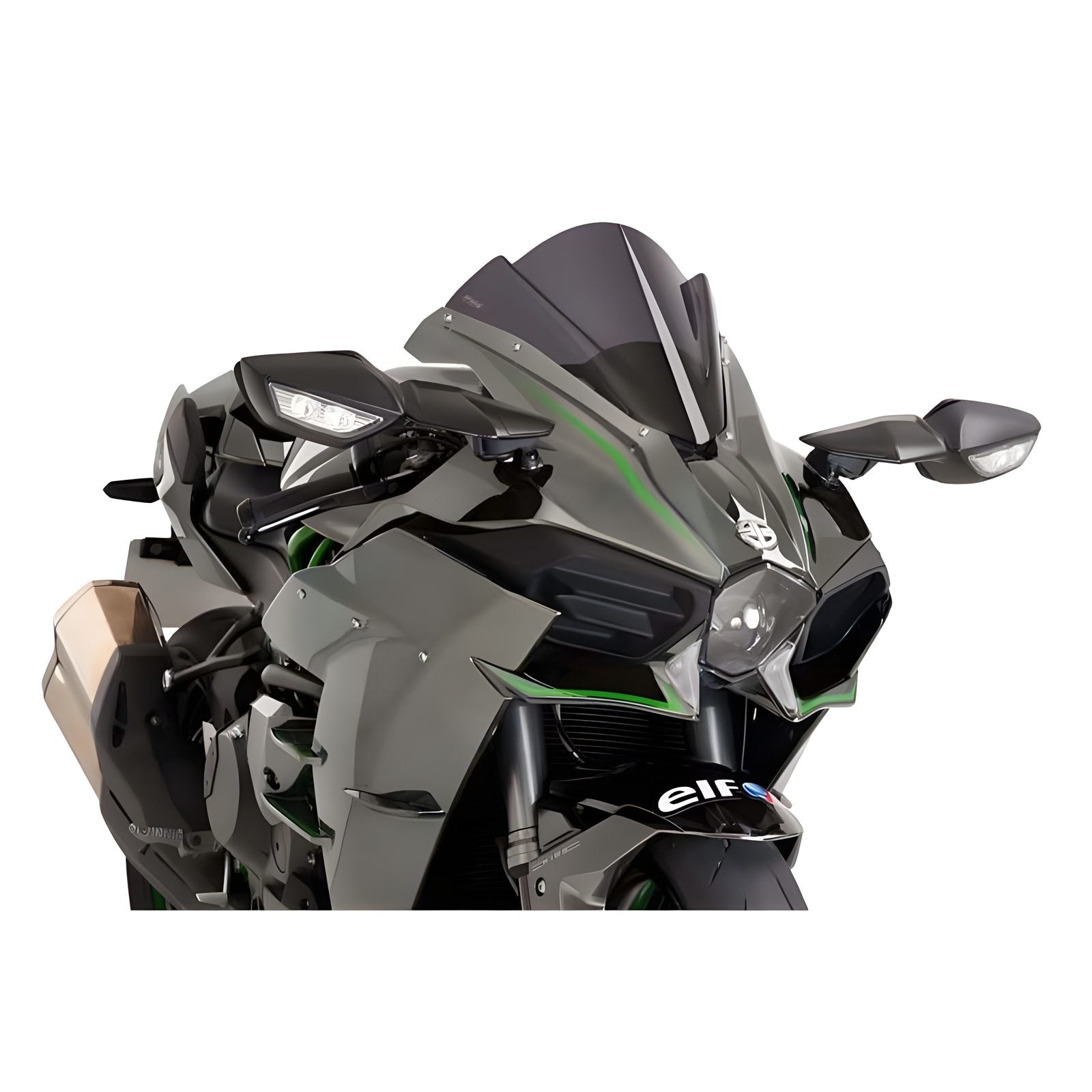 CUPOLINO Z-RACING PUIG COMPATIBILE PER KAWASAKI NINJA 1000 H2 2015 > 2018 FUME SCURO 7631F