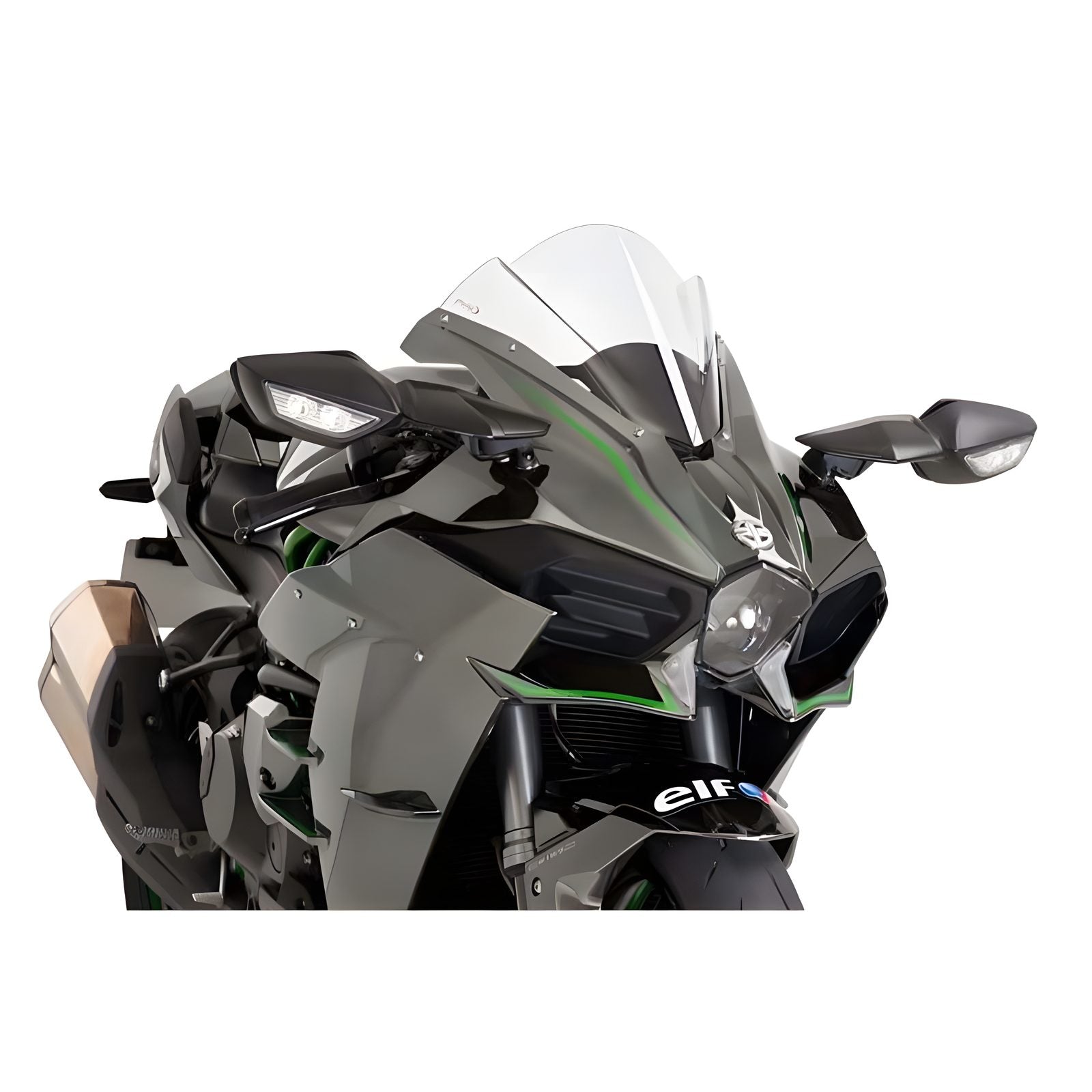 CUPOLINO Z-RACING PUIG COMPATIBILE PER KAWASAKI NINJA 1000 H2 2015 > 2018 TRASPARENTE 7631W