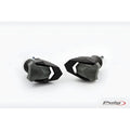 TAMPONI PARATELAIO MOD. R19 PUIG COMPATIBILE PER SUZUKI GSX-S 1000 GT 2022 > 2024 NERO COPPIA 7721N