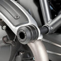 TAMPONI PARATELAIO MOD. VINTAGE PUIG COMPATIBILE PER DUCATI SCRAMBLER 1100 PRO/PRO SPORT 2020 > 2024 NERO COPPIA 8150N