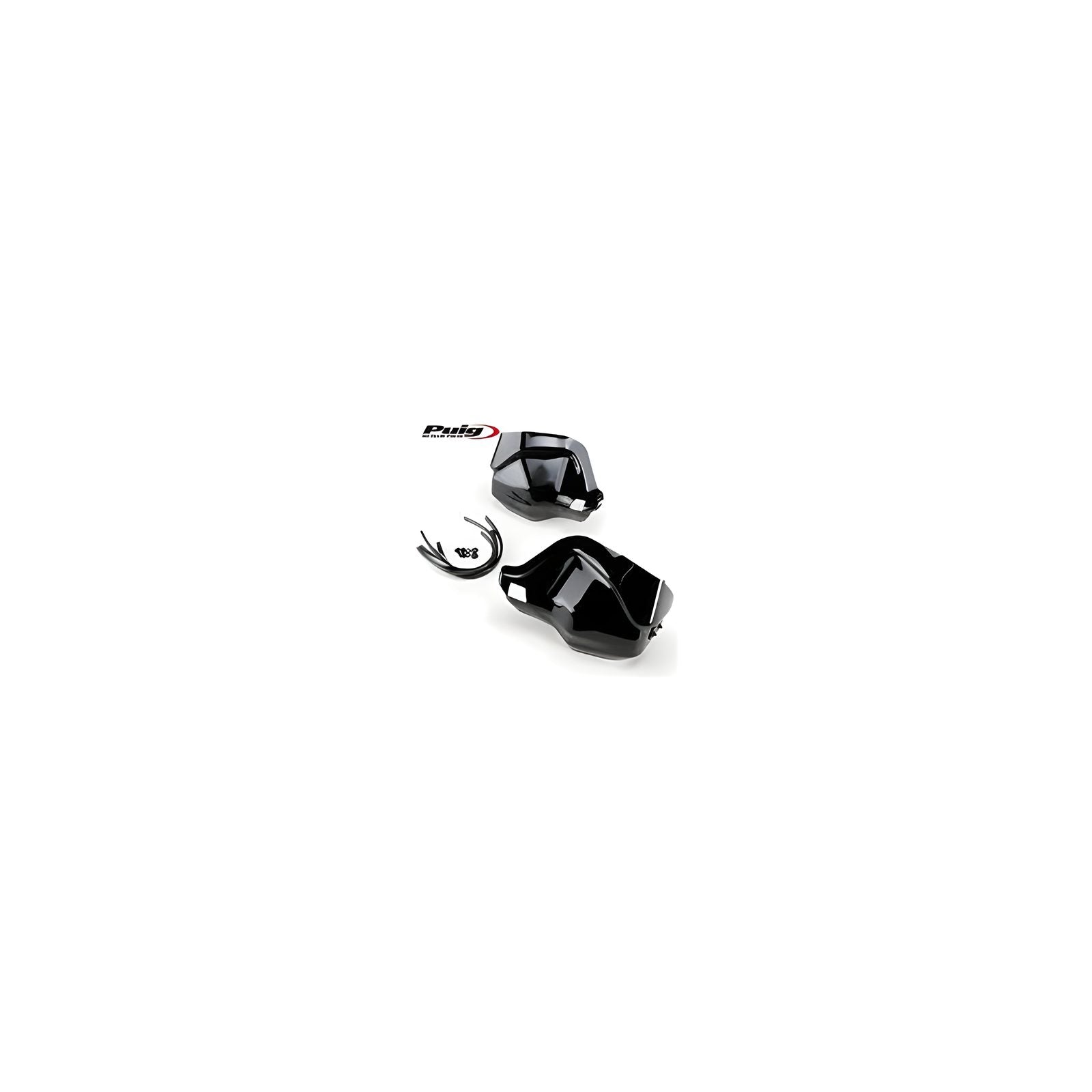 ESTENSIONE PARAMANI PUIG COMPATIBILE PER BMW R 1250 GS ADVENTURE 2018 > 2024 NERO COPPIA 8547N