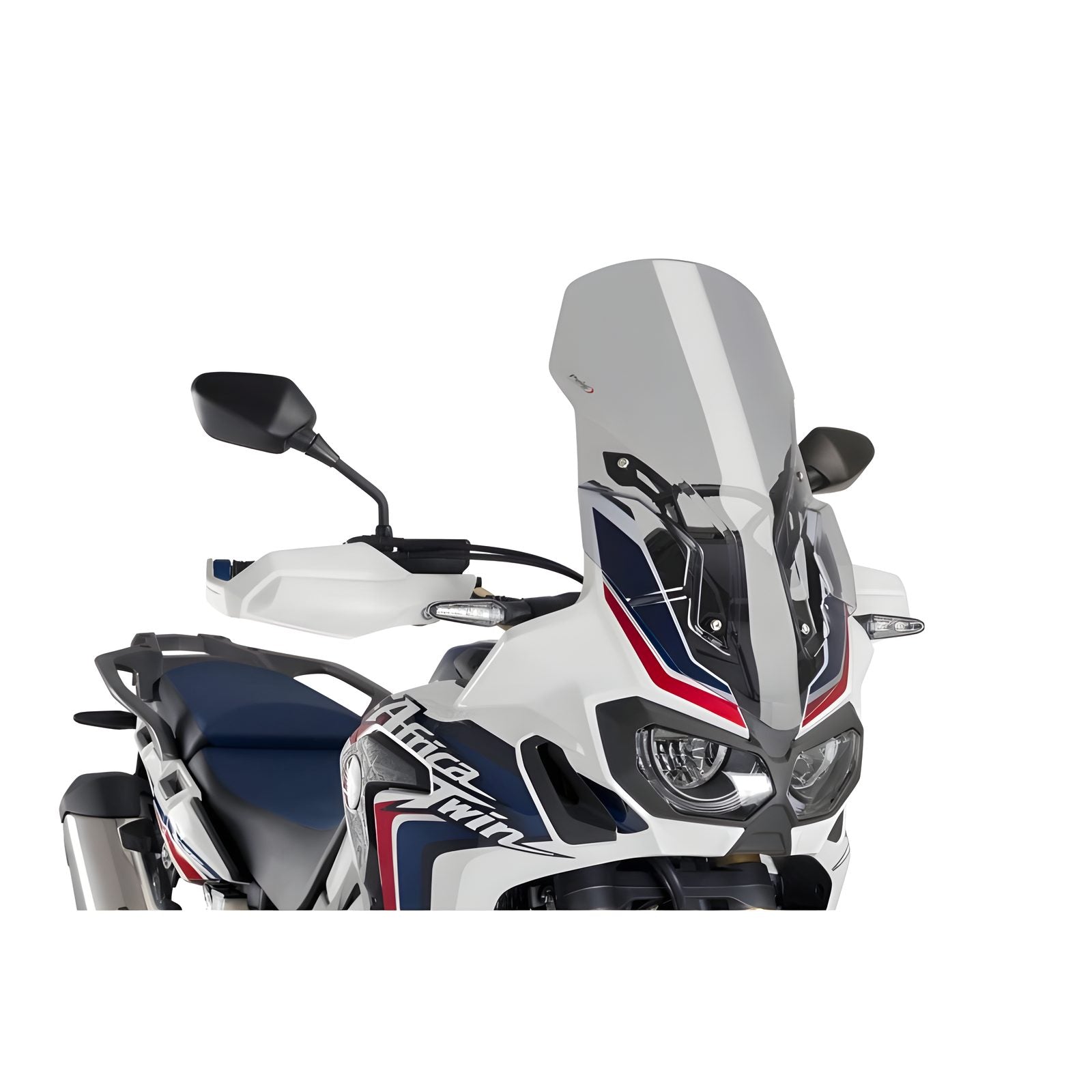 CUPOLINO TOURING PUIG COMPATIBILE PER HONDA AFRICA TWIN CRF 1000L 2016 > 2017 FUME CHIARO 8905H