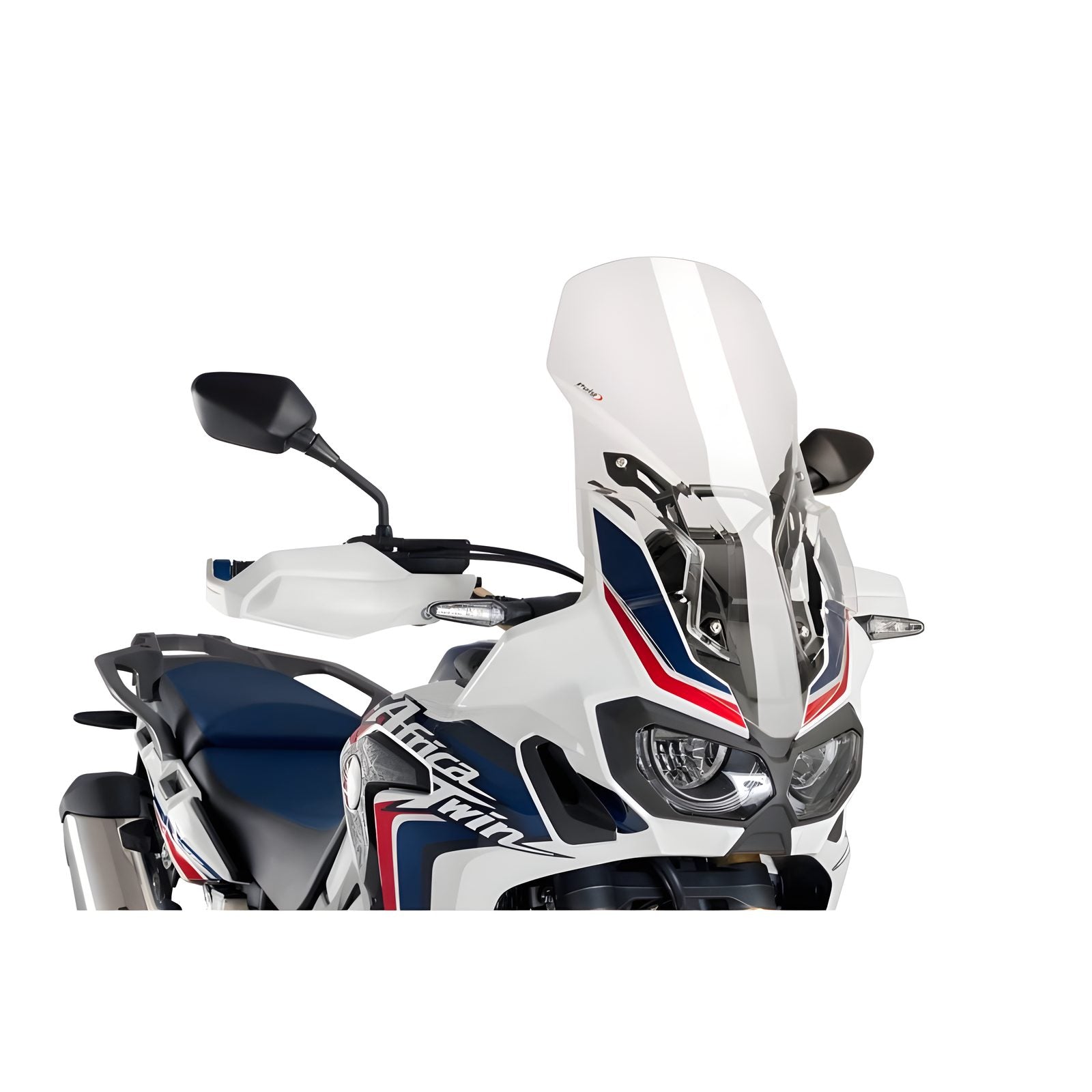CUPOLINO TOURING PUIG COMPATIBILE PER HONDA AFRICA TWIN CRF 1000L 2016 > 2017 TRASPARENTE 8905W