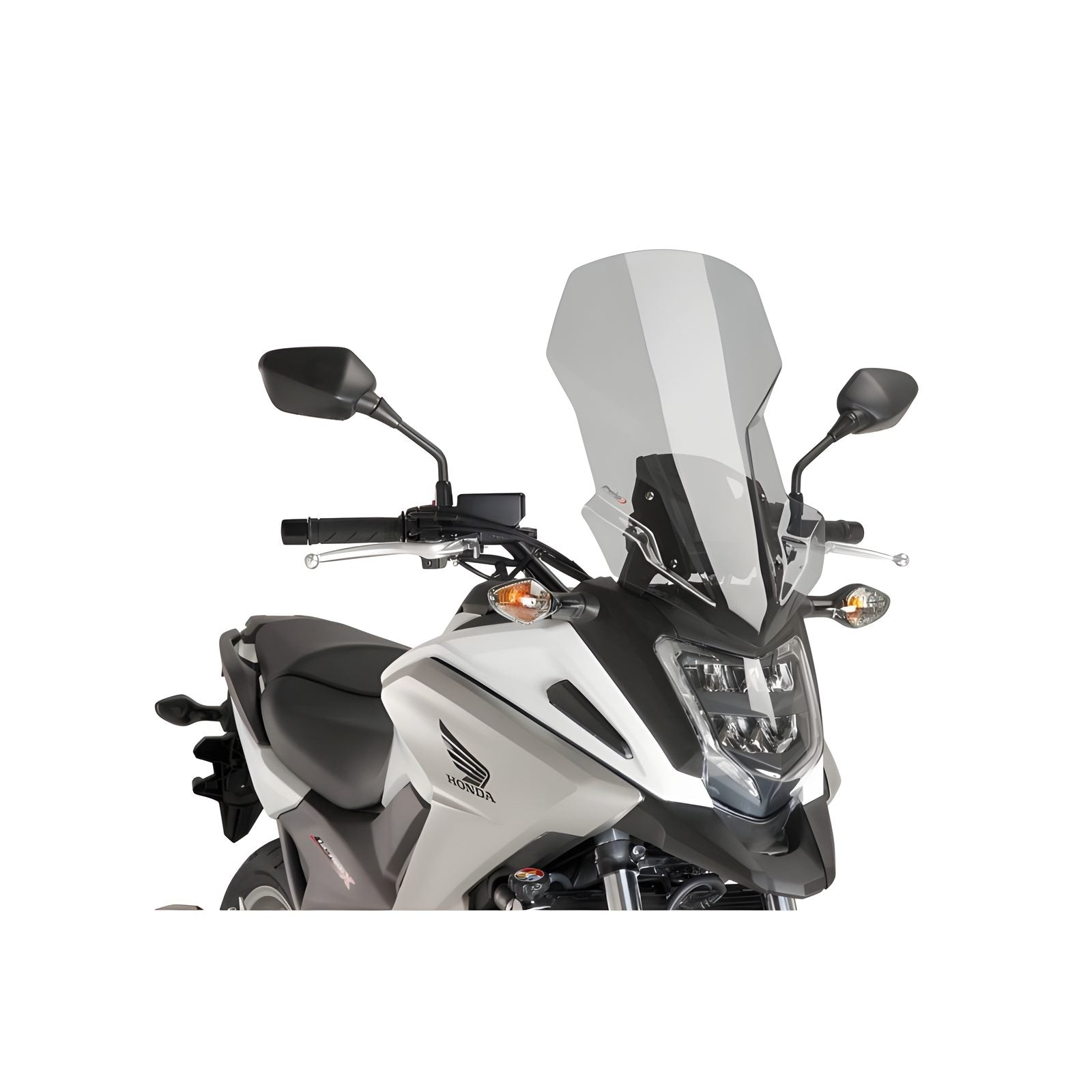 CUPOLINO TOURING PUIG COMPATIBILE PER HONDA NC 750 X 2016 > 2020 FUME CHIARO 8910H