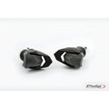 TAMPONI PARATELAIO MOD. R19 PUIG COMPATIBILE PER KAWASAKI Z 900 2025 NERO COPPIA 9389N
