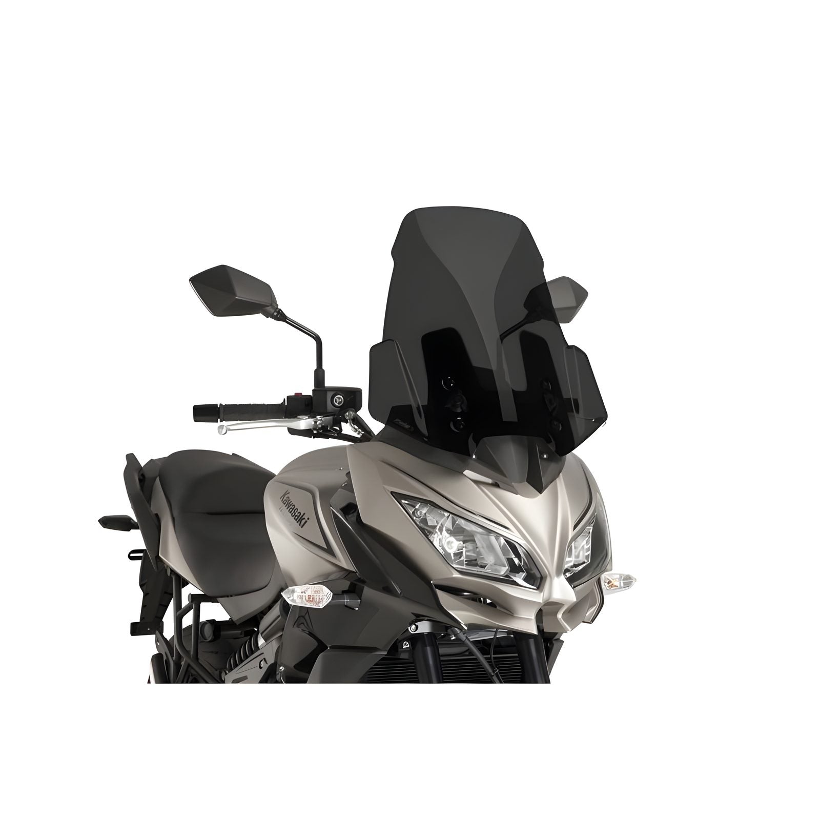 CUPOLINO TOURING PUIG COMPATIBILE PER KAWASAKI VERSYS 1000 2015 > 2018 FUME SCURO  RICONDIZIONATO 9421F