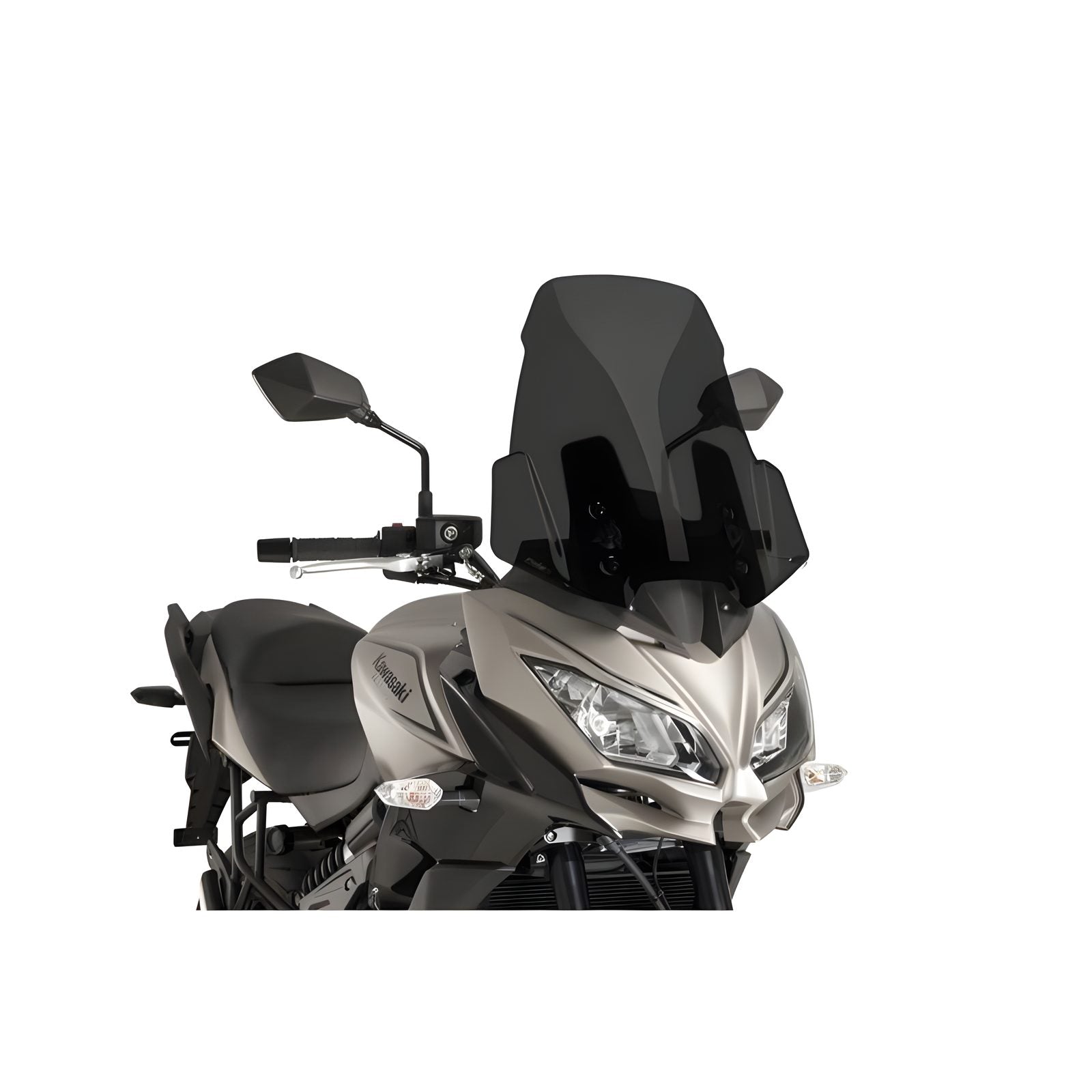 CUPOLINO TOURING PUIG COMPATIBILE PER KAWASAKI VERSYS 650 2015 > 2021 FUME SCURO  RICONDIZIONATO 9421F