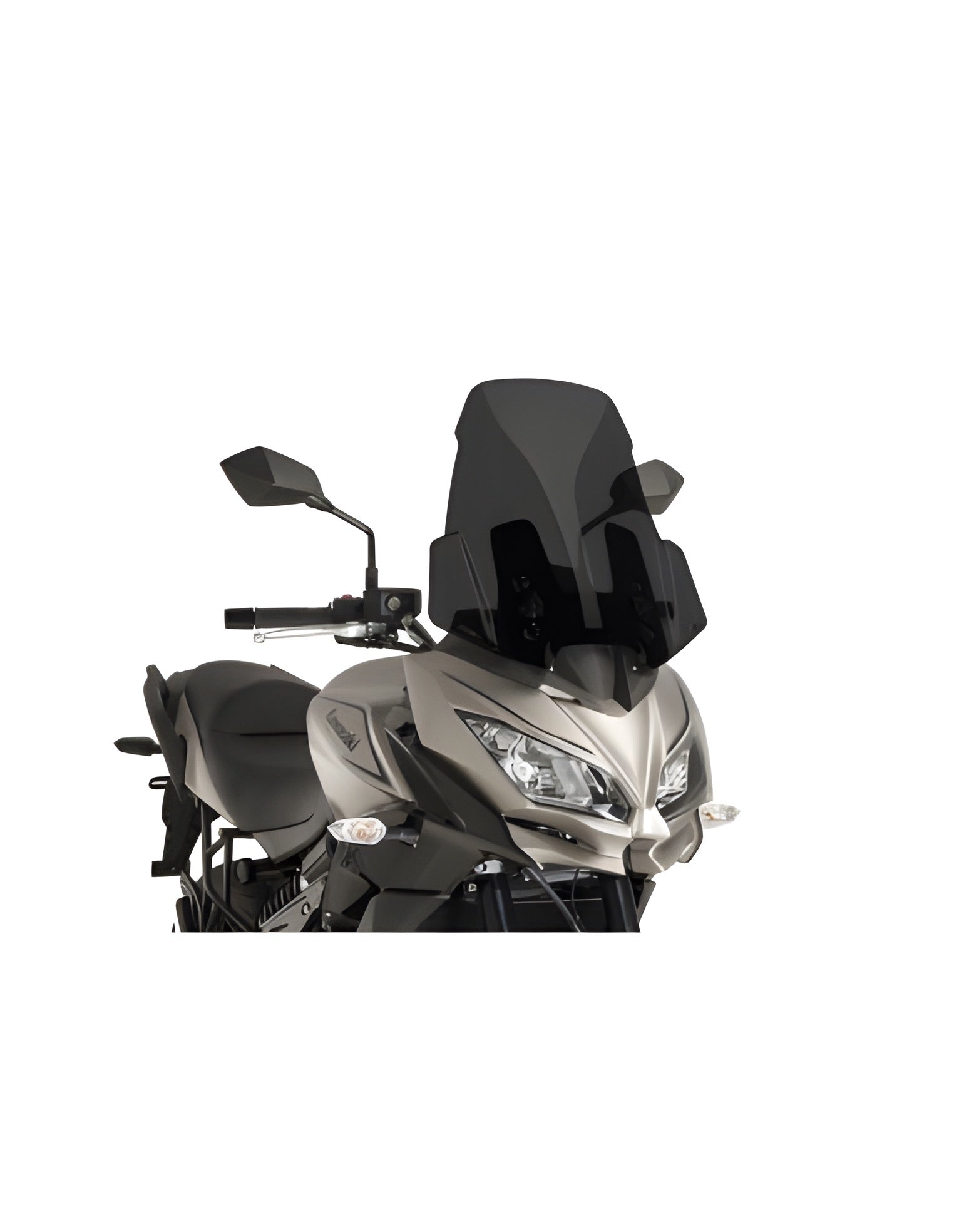 CUPOLINO TOURING PUIG COMPATIBILE PER KAWASAKI VERSYS 650 TOURER 2021 FUME SCURO  RICONDIZIONATO 9421F