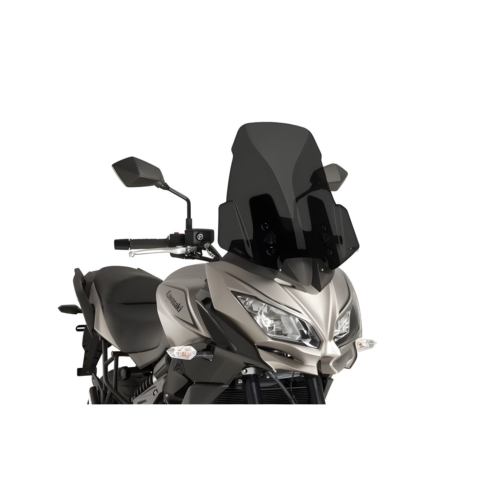 CUPOLINO TOURING PUIG COMPATIBILE PER KAWASAKI VERSYS 650 2017 > 2018 FUME SCURO  RICONDIZIONATO 9421F