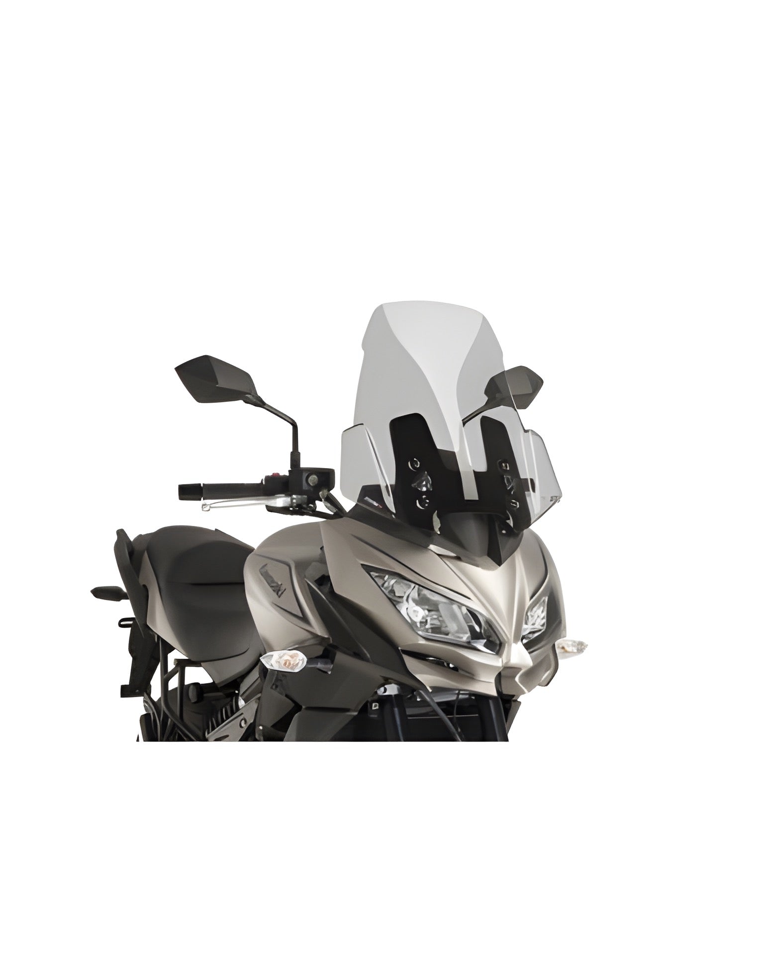 CUPOLINO TOURING PUIG COMPATIBILE PER KAWASAKI VERSYS 650 TOURER 2021 FUME CHIARO 9421H
