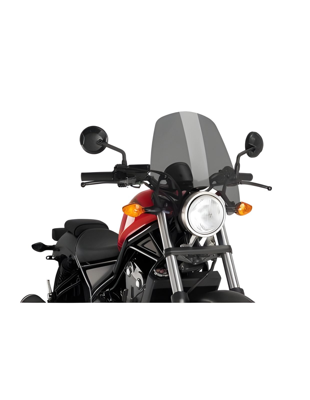 CUPOLINO NAKED N.G. TOURING PUIG COMPATIBILE PER HONDA REBEL CMX500 SE 2025 FUME SCURO 9462F