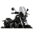 CUPOLINO NAKED N.G. TOURING PUIG COMPATIBILE PER HONDA REBEL CMX500 2017 > 2019 FUME CHIARO 9462H