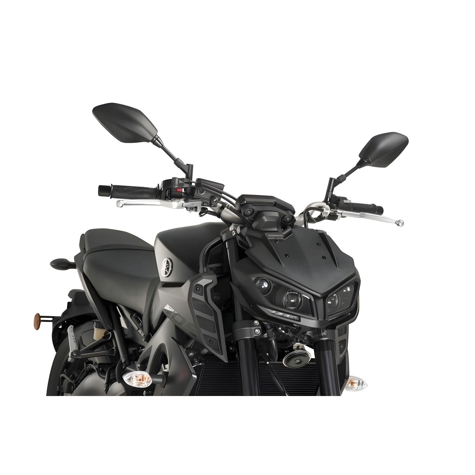 CUPOLINO NAKED N.G. SPORT PLUS PUIG COMPATIBILE PER YAMAHA MT-09 850 SP 2018 > 2020 NERO OPACO 9507J