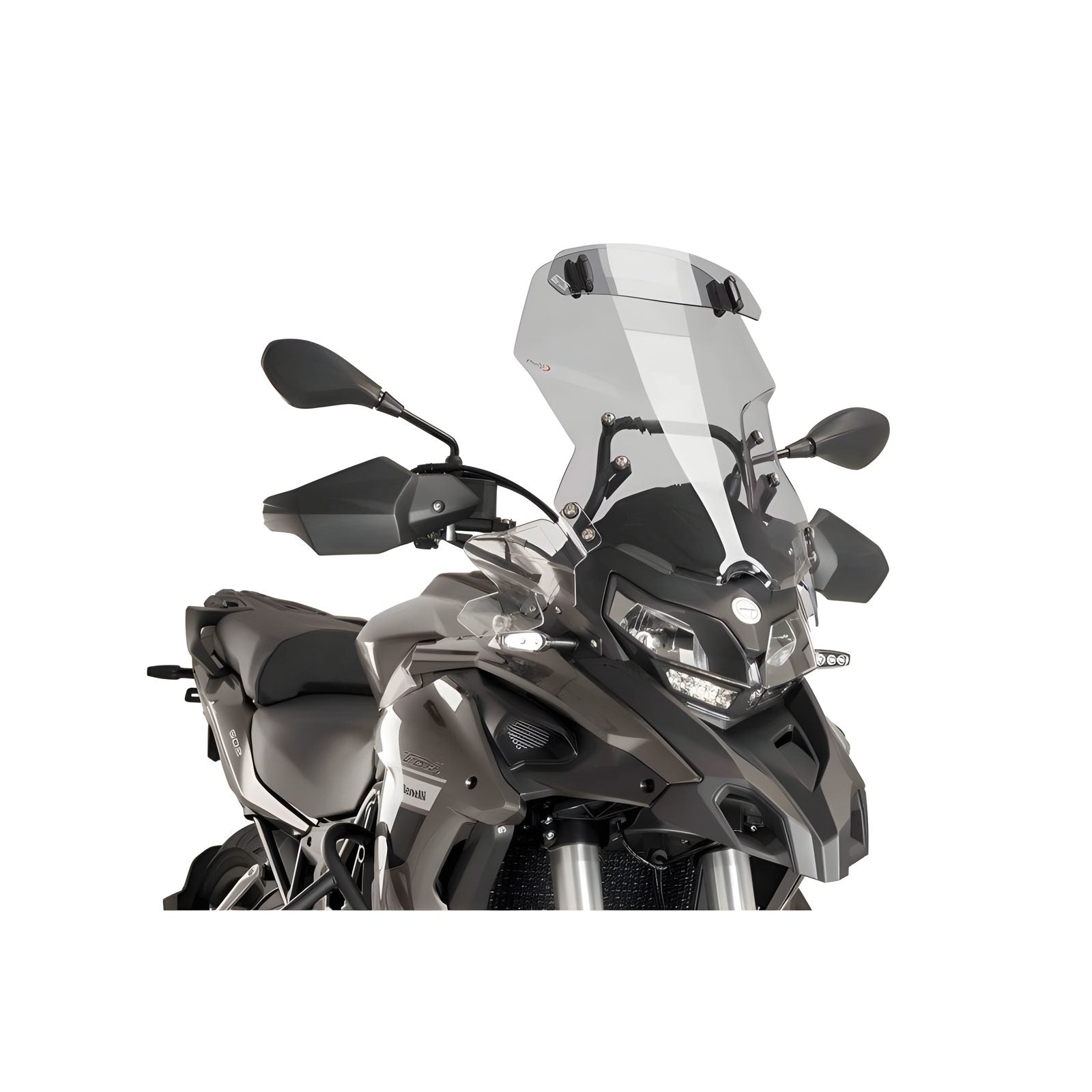 CUPOLINO TOURING-VISIERA PUIG COMPATIBILE PER BENELLI TRK 502 2016 > 2023 FUME CHIARO  RICONDIZIONATO 9508H