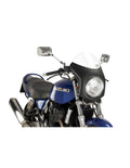 CUPOLINO SEMICARENATO PUIG COMPATIBILE PER TRIUMPH BONNEVILLE 1200 T120 2021 > 2026 NERO 9553W