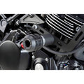 TAMPONI PARATELAIO MOD. VINTAGE PUIG COMPATIBILE PER KAWASAKI Z 900 RS SE 2022 > 2024 NERO COPPIA 9598N