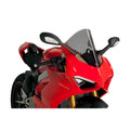 CUPOLINO RACING PUIG COMPATIBILE PER DUCATI PANIGALE V4 1100 S 2018 > 2019 FUME SCURO 9690F