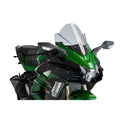 CUPOLINO Z-RACING PUIG COMPATIBILE PER KAWASAKI NINJA 1000 H2 SX SE 2022 > 2025 FUME CHIARO 9704H