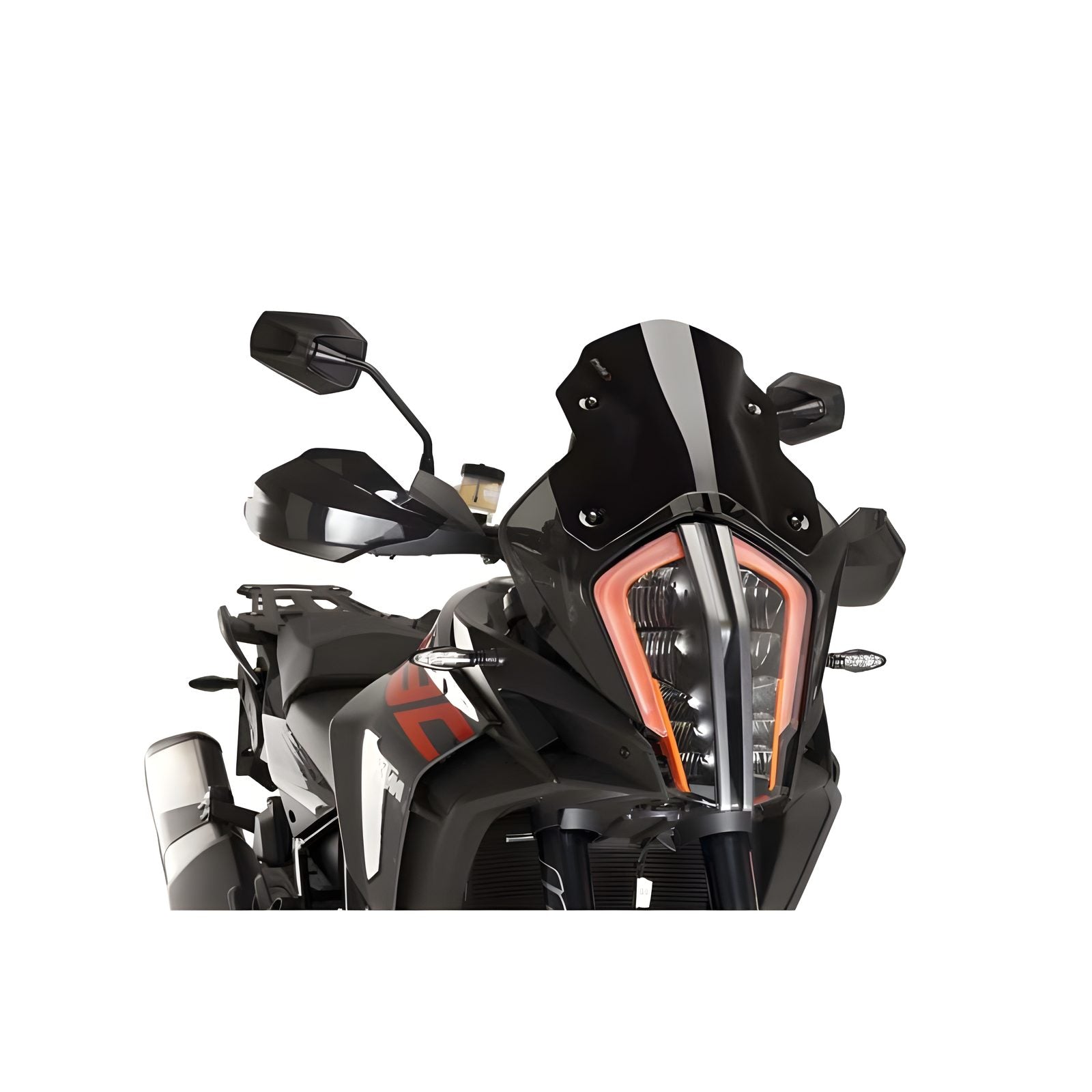 CUPOLINO SPORT PUIG COMPATIBILE PER KTM SUPER ADVENTURE 1290 R/S 2017 > 2020 NERO 9716N