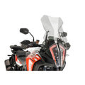 CUPOLINO TOURING PUIG COMPATIBILE PER KTM SUPER ADVENTURE 1290 R/S 2017 > 2020 FUME CHIARO 9717H