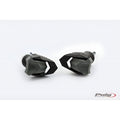 TAMPONI PARATELAIO MOD. R12 PUIG COMPATIBILE PER HONDA CB 1000 R NEO SPORTS CAFE 2018 > 2020 NERO COPPIA 9753N